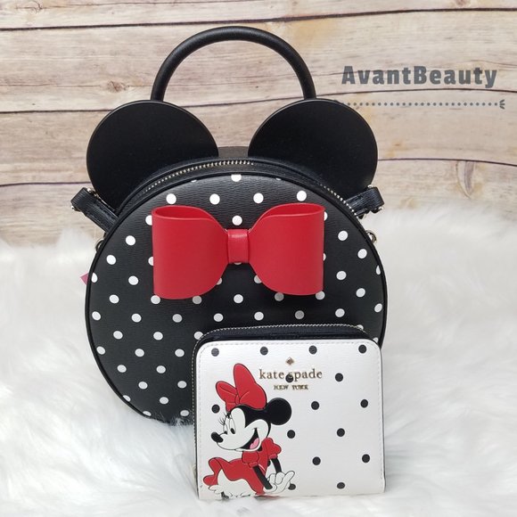 Polka Dot Kate Spade Minnie Mouse Crossbody Bag WDW Kate Spade New